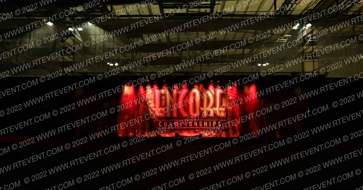 Ruby Red Cheer Radiant Reds · EncoreCartersvilleShowdown