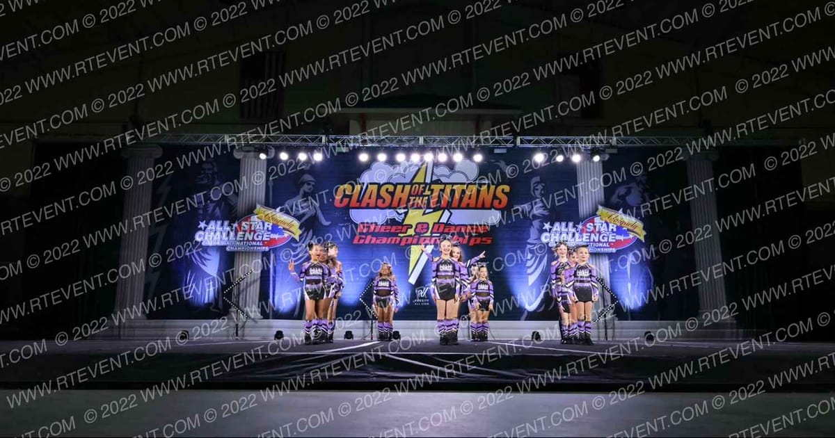 The Cheer Craze All Stars Lady Lightning · ASC Clash of the Titans Concord Showdown