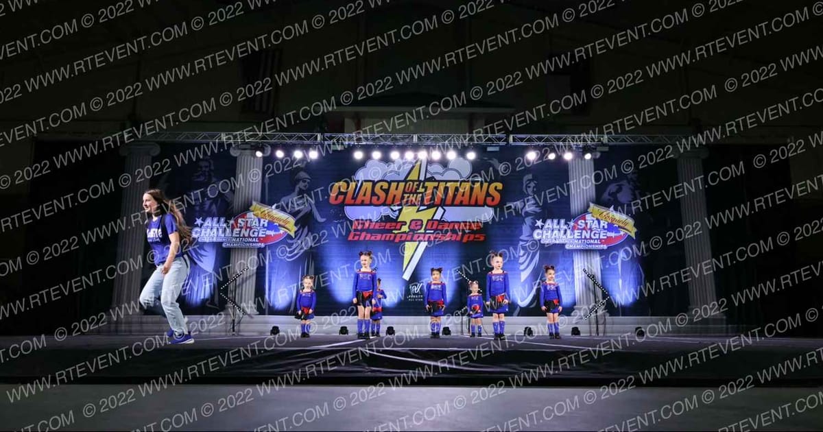 Palmetto Spirit Cheer & Tumble Tiny Blossoms · ASC Clash of the Titans Concord Showdown