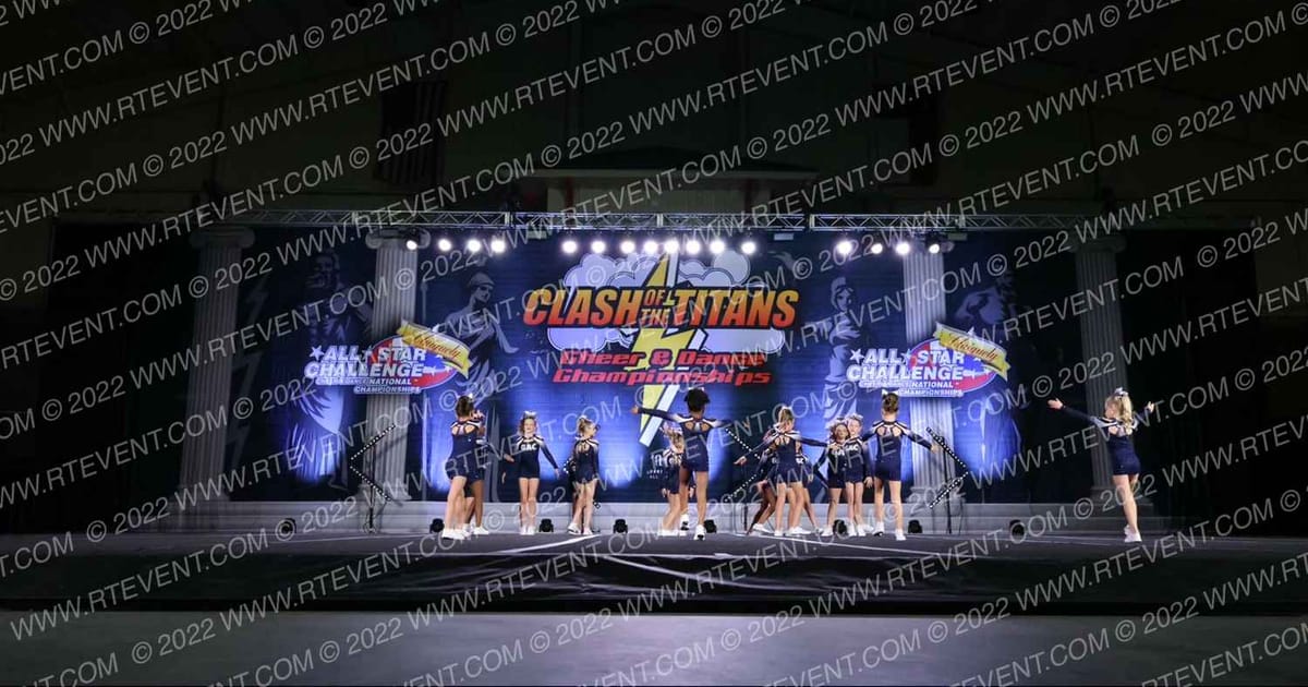 Greensboro All Star Cheerleading Cobalt · ASC Clash of the Titans Concord Showdown