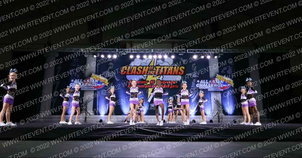 Charlotte Allstar Cheerleading Ice · ASC Clash of the Titans Concord Showdown