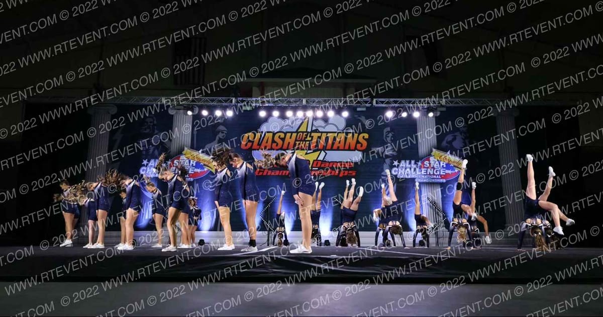 Greensboro All Star Cheerleading Onyx · ASC Clash of the Titans Concord Showdown
