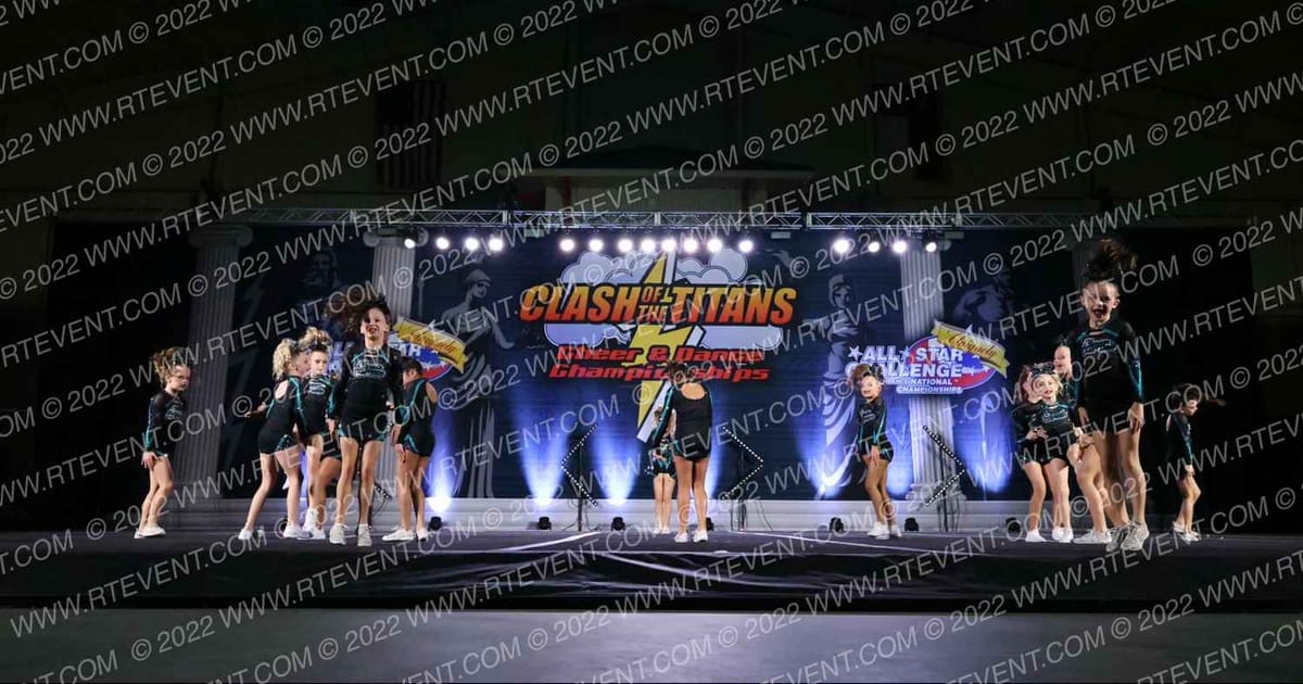 Cheer Extreme Kernersville Mini Elite · ASC Clash of the Titans Concord Showdown