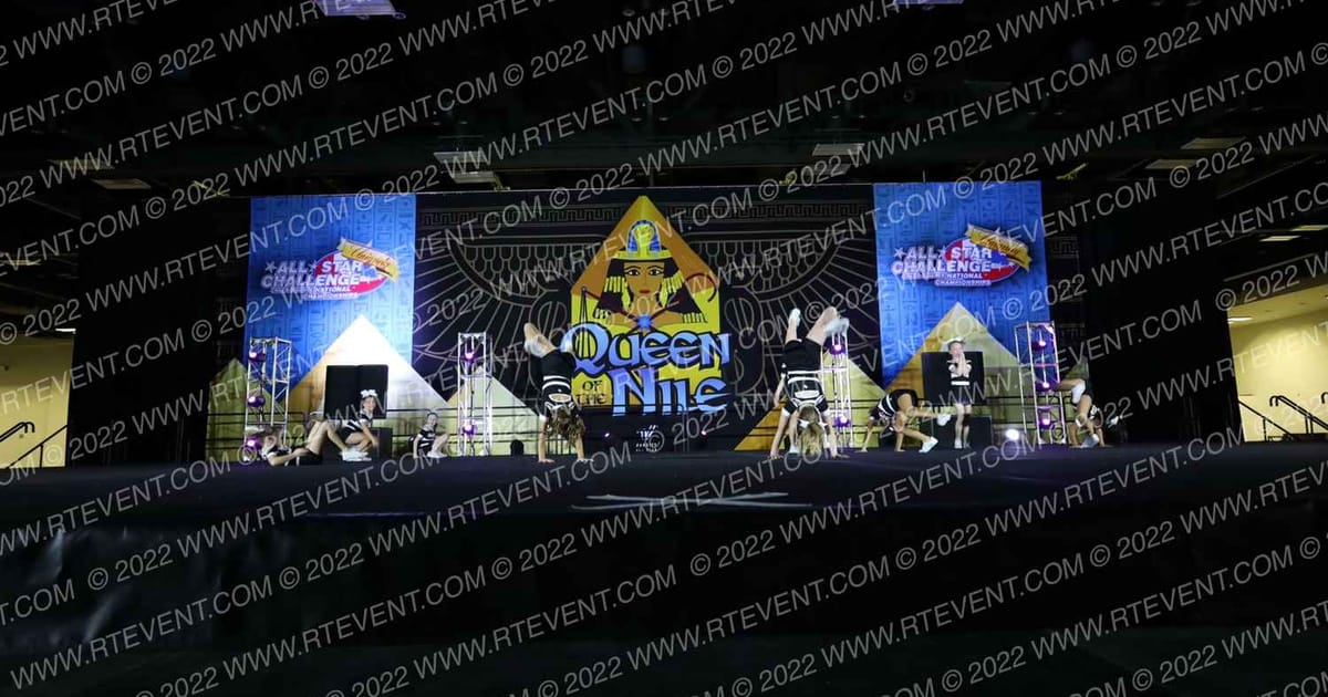 Owatonna Cheer! Flurries · ASC Minneapolis Queen of The Nile Showdown