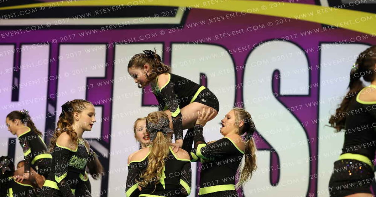 Carolina Dream All Stars Blackout · CHEERSPORT NATIONALS HALL C1