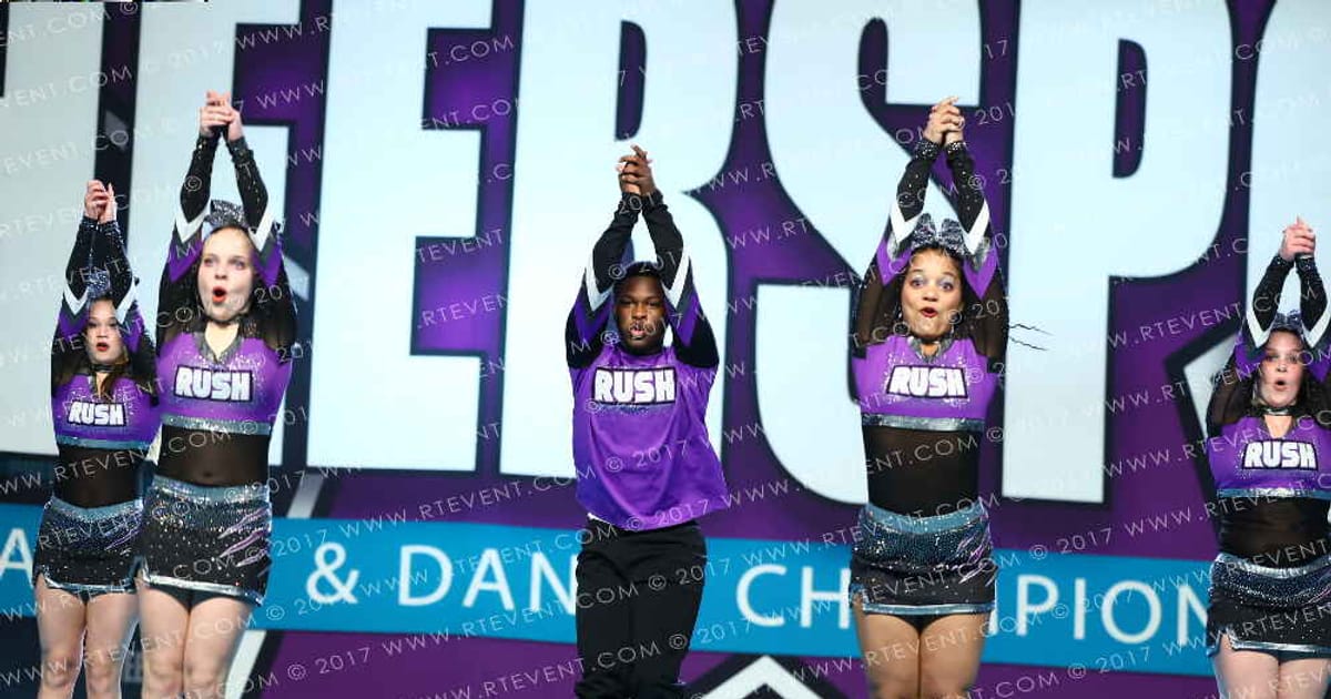 Rush Allstars Cat5 · CHEERSPORT NATIONALS HALL B2