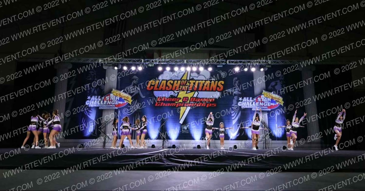 Charlotte Allstar Cheerleading Steel · ASC Clash of the Titans Concord Showdown