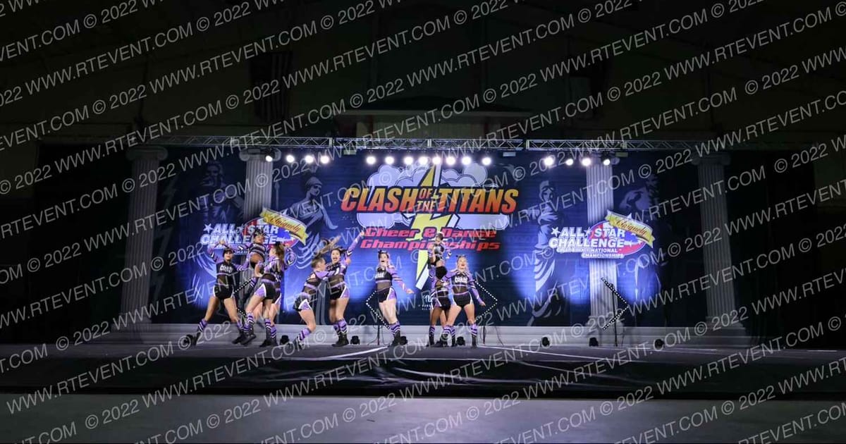 The Cheer Craze All Stars Ninjas · ASC Clash of the Titans Concord Showdown