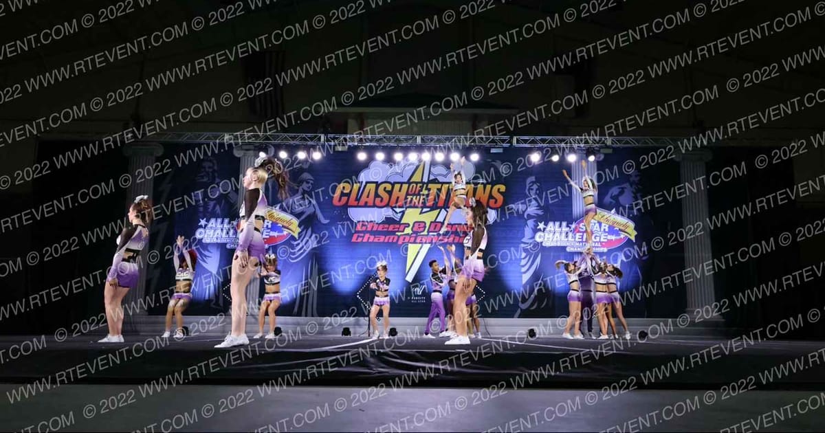 Charlotte Allstar Cheerleading Platinum · ASC Clash of the Titans Concord Showdown
