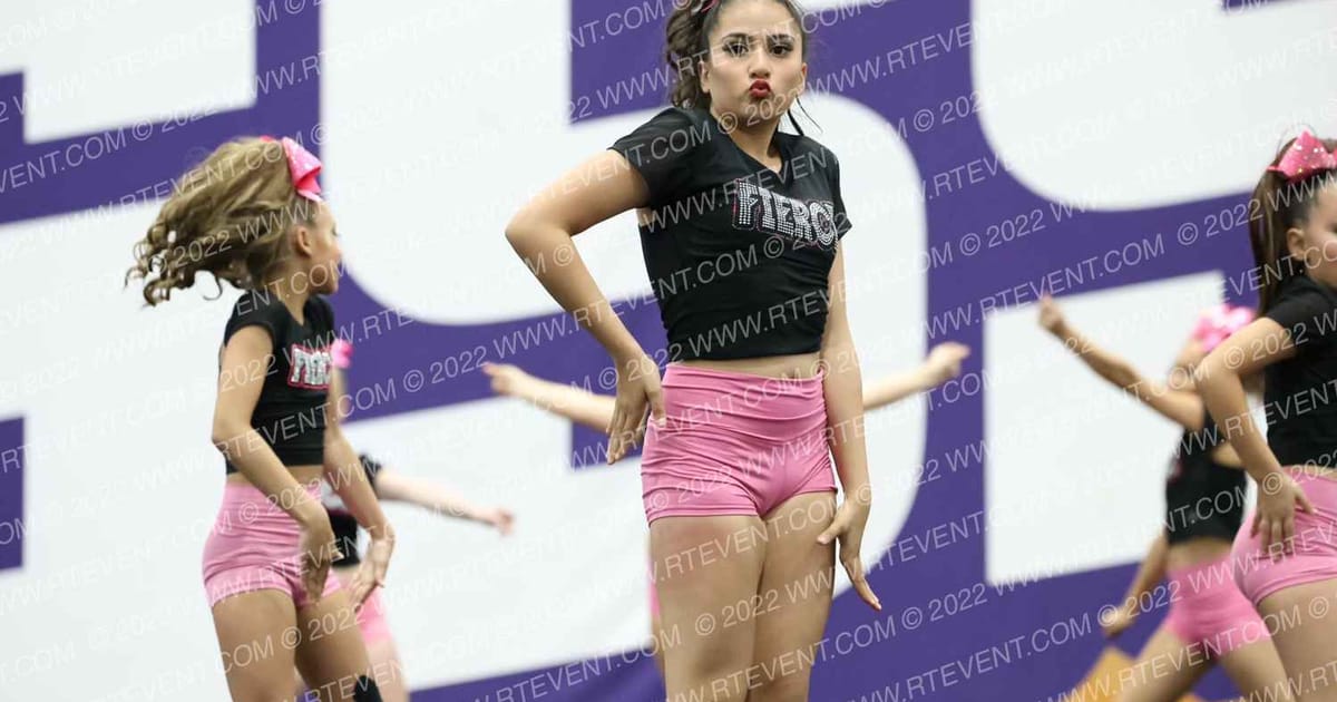 Fierce Cheer Elite Lady Heirs · GSSA San Mateo DIDII