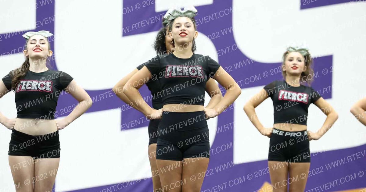 Fierce Cheer Elite Royalty · GSSA San Mateo DIDII