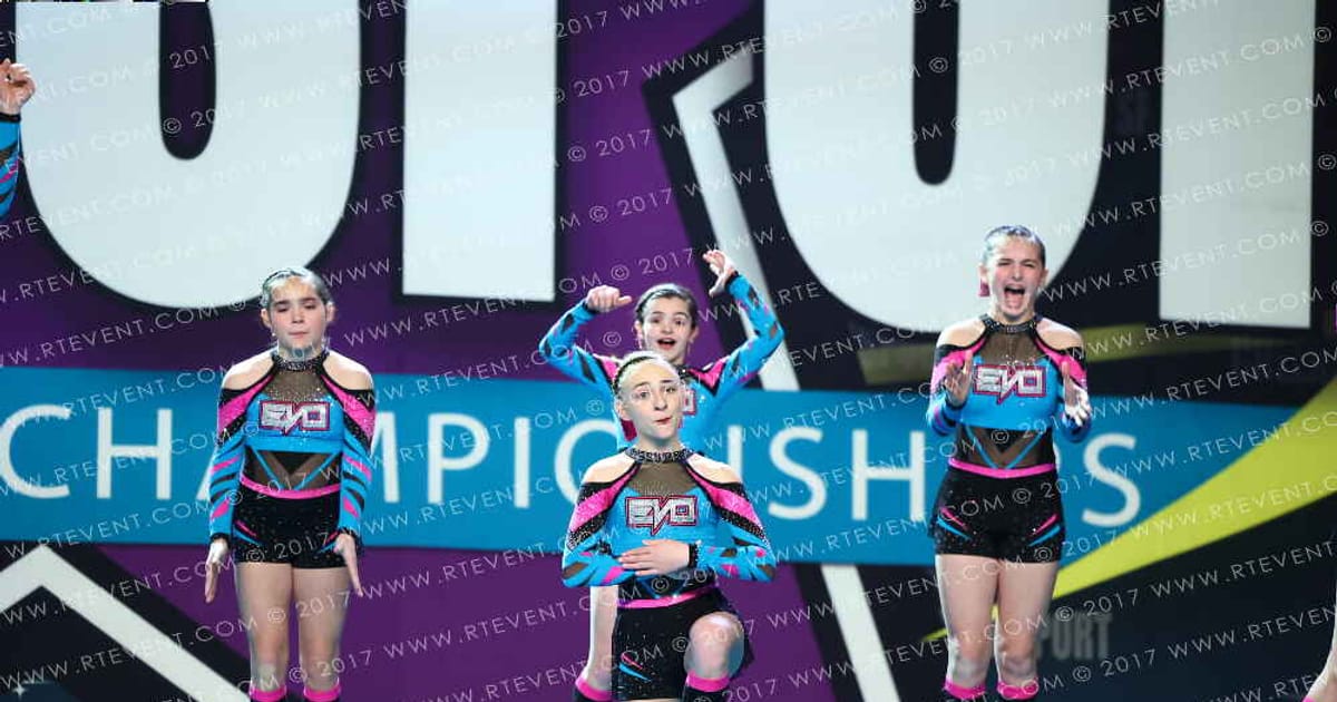 Evolution Cheer High Rollers · CHEERSPORT NATIONALS HALL B2