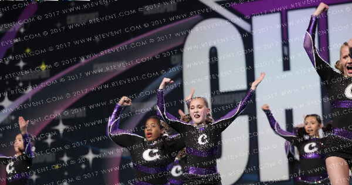 Charlotte Allstar Cheerleading Steel · CHEERSPORT NATIONALS HALL C2