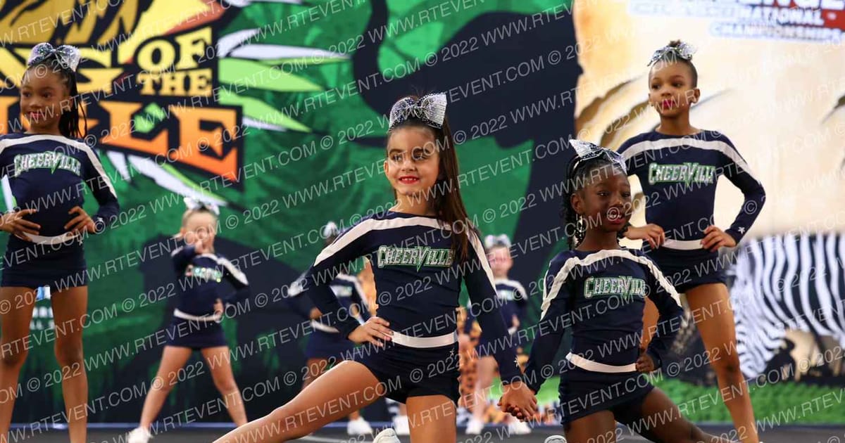 CheerVille BG Voodoo · ASC King of the Jungle Nashville Showdown DIDII