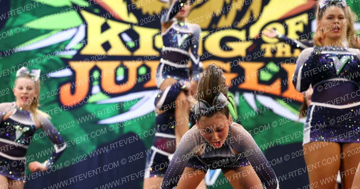CheerVille MJ Outlaws · ASC King of the Jungle Nashville Showdown DIDII