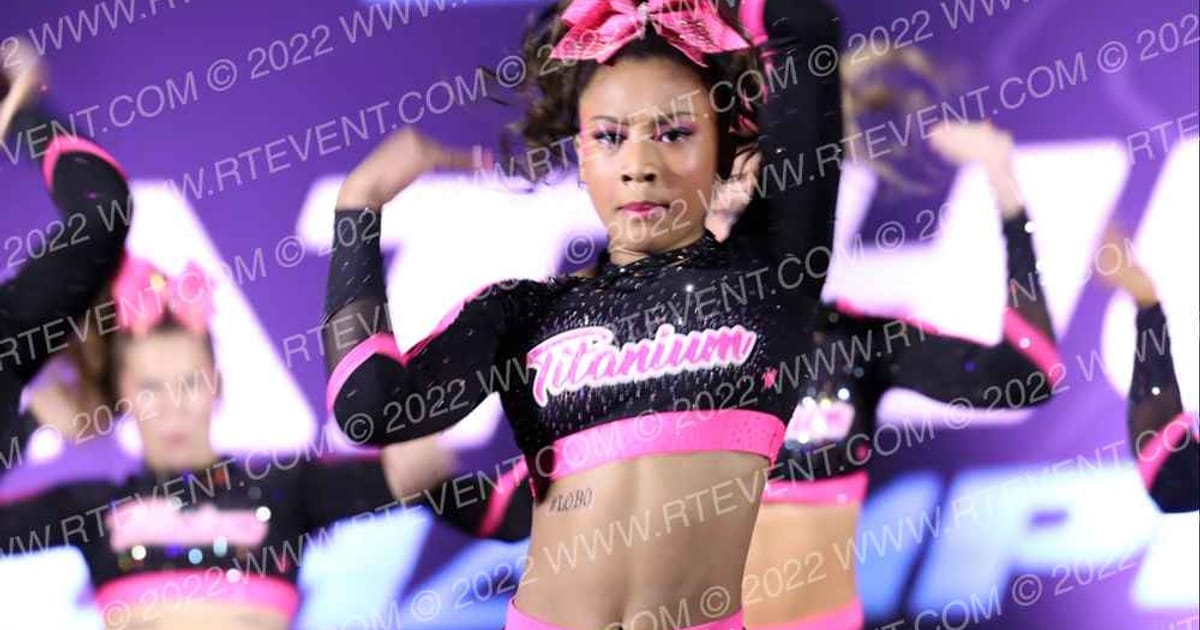 Titanium Force Cheer Black Out · Athletic Nationals St Charles