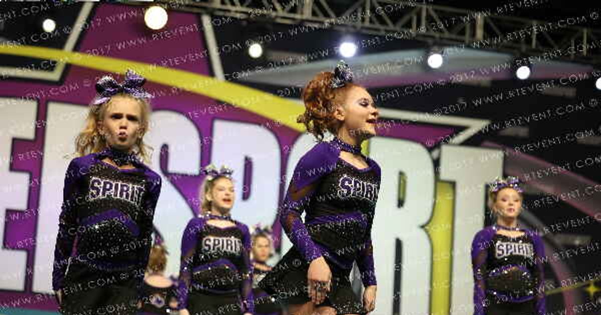 Spirit of Texas Purple Diamonds · CHEERSPORT NATIONALS HALL C1