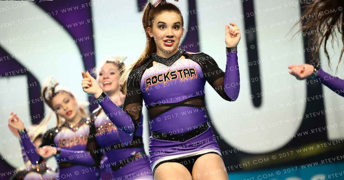 Rockstar Cheer Lake Norman Van Halen · CHEERSPORT NATIONALS HALL B3