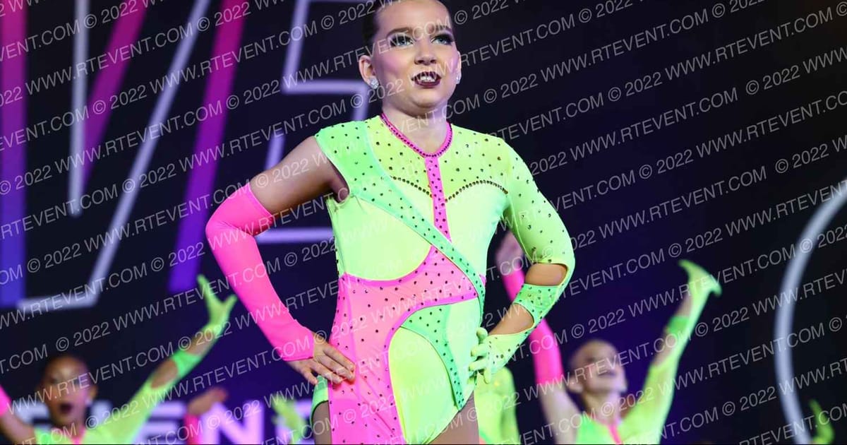 The Vision Dance Center TVDC Mini Large Jazz · WSF Grand Nationals