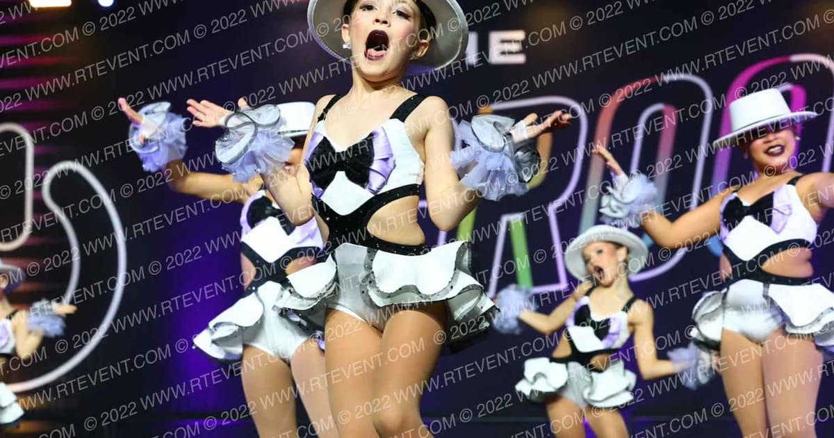 The Vision Dance Center TVDC Mini Small Jazz · WSF Grand Nationals