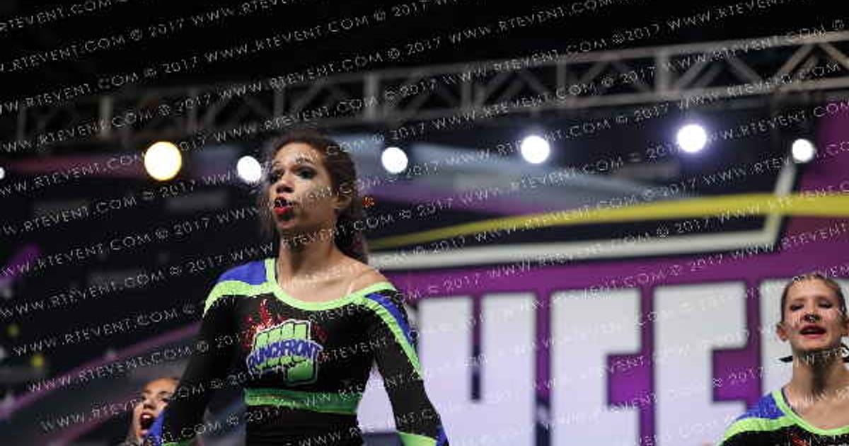 PunchFront Cheer Lady Lava · CHEERSPORT NATIONALS HALL C2