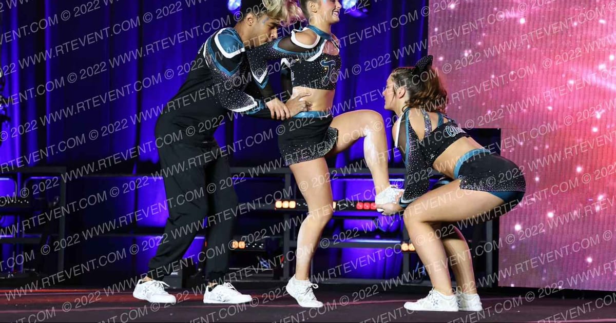 Charlotte Allstar Cheerleading Teal · WSF Grand Nationals