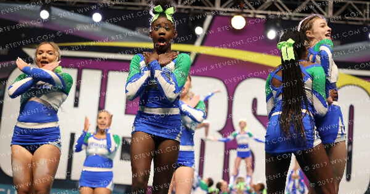 The Stingray All Stars Lime · CHEERSPORT NATIONALS HALL B4