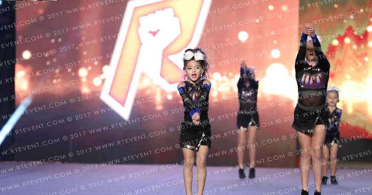 Outlaw Cheer Company Mini Spurs · Gold Rush Ft Worth