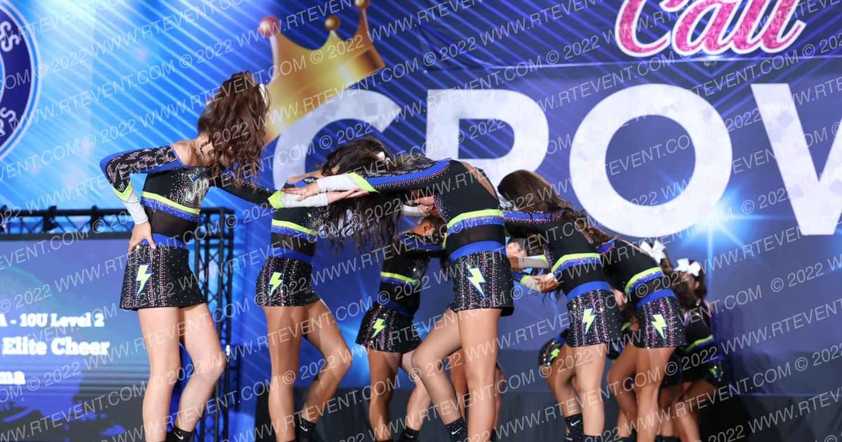 Royal Storm Elite Cheer Karma · Cali Crown V
