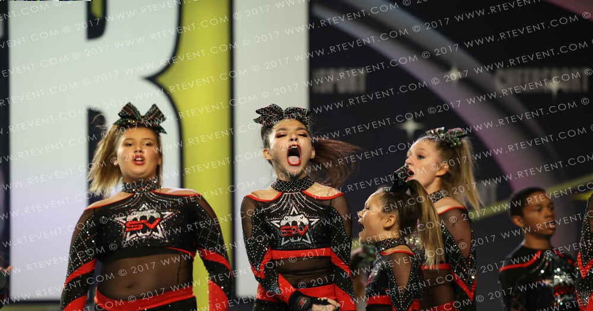 Stars Vipers San Antonio Rattler Reign · CHEERSPORT NATIONALS HALL C1