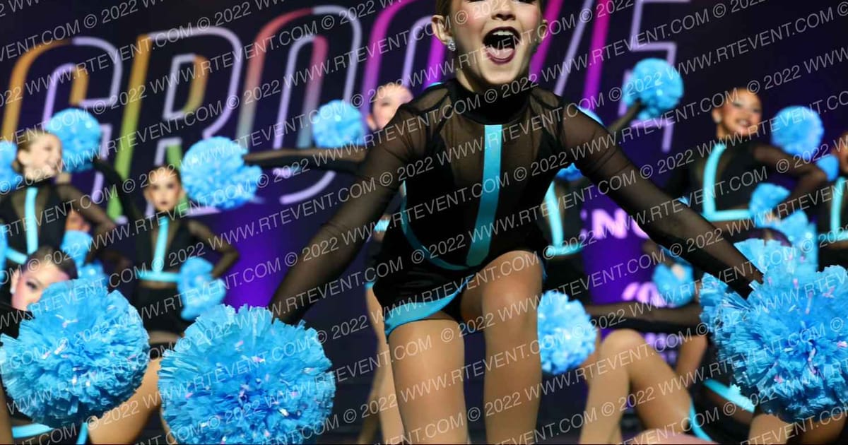 The Vision Dance Center TVDC Mini Large Pom · WSF Grand Nationals
