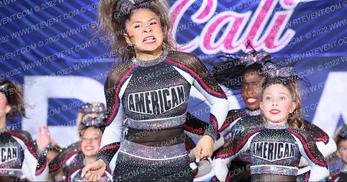 American Cheer J BLACK · Cali Crown V