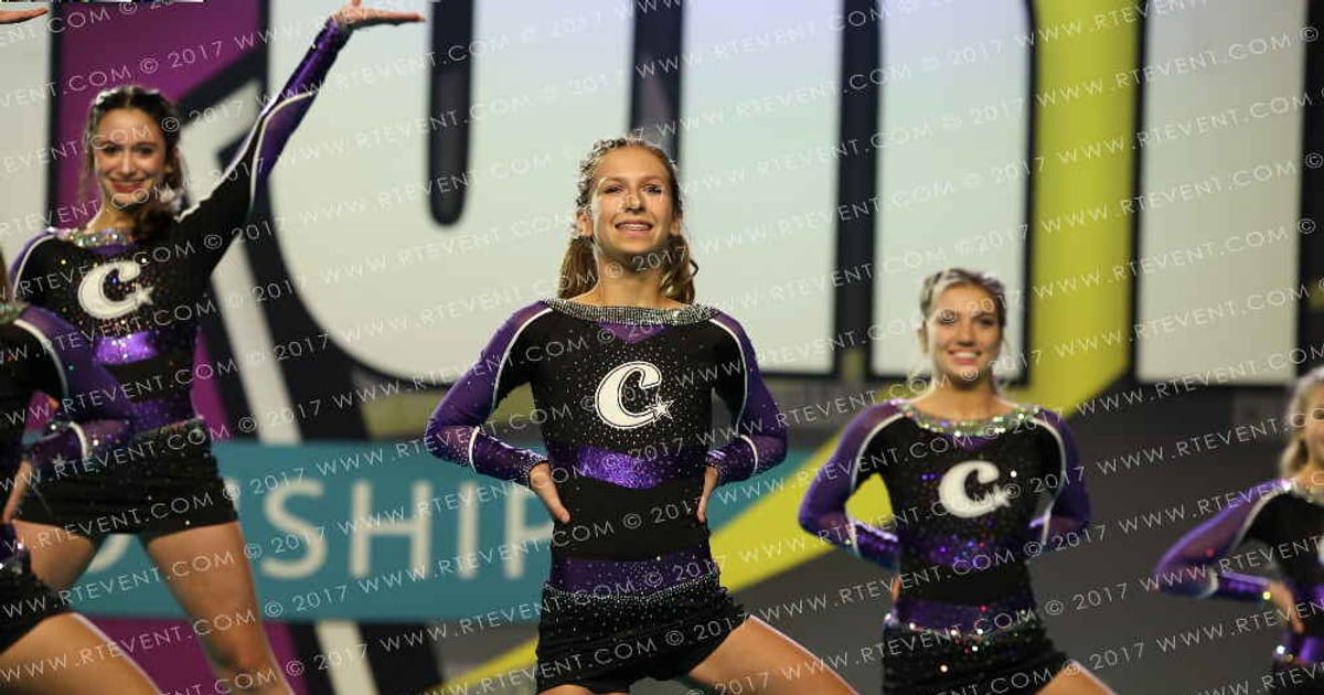 Charlotte Allstar Cheerleading Ultra Violet · CHEERSPORT NATIONALS HALL C1
