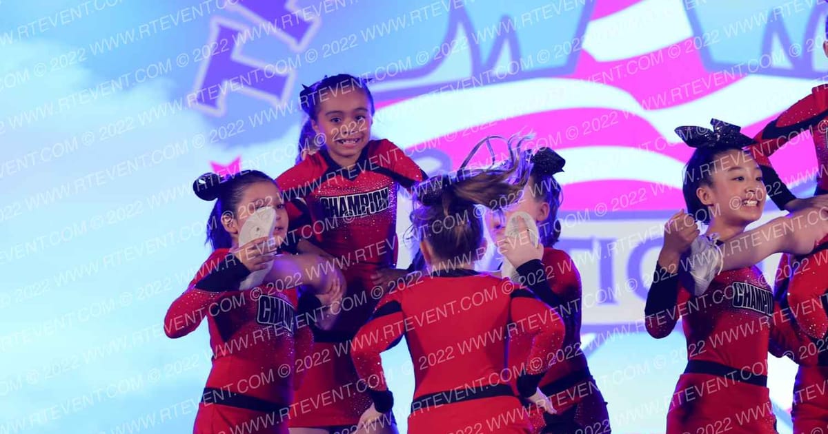 Champion Cheer Athletics Shine · The American Northwest Portland Nationals