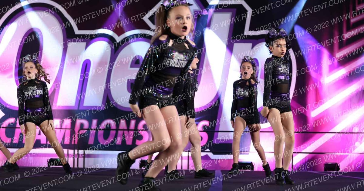 Reno Revolution Cheer Uproar · One Up SoCal Nationals