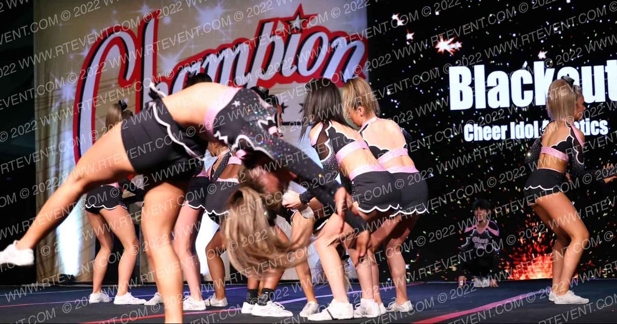 Cheer Idol Athletics Blackout · CCD Grand Nationals