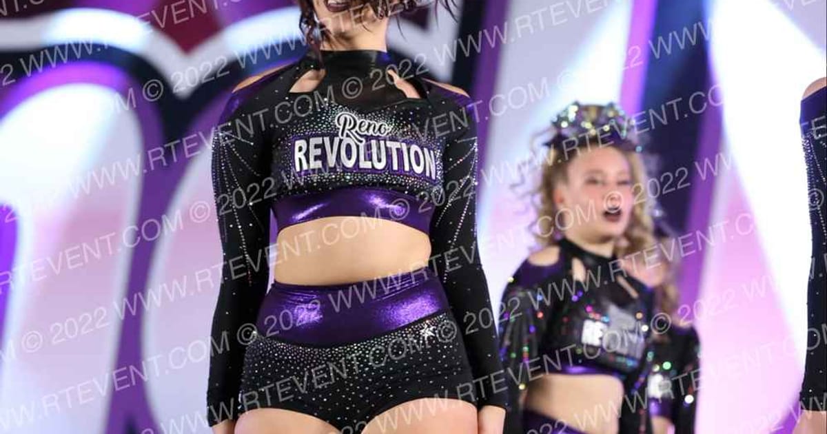 Reno Revolution Cheer Royalty · One Up SoCal Nationals