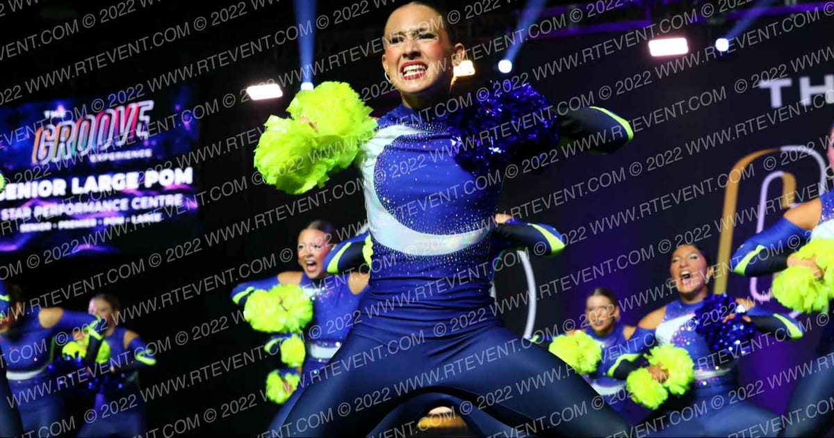 The Vision Dance Center TVDC Senior Large Pom · WSF Grand Nationals