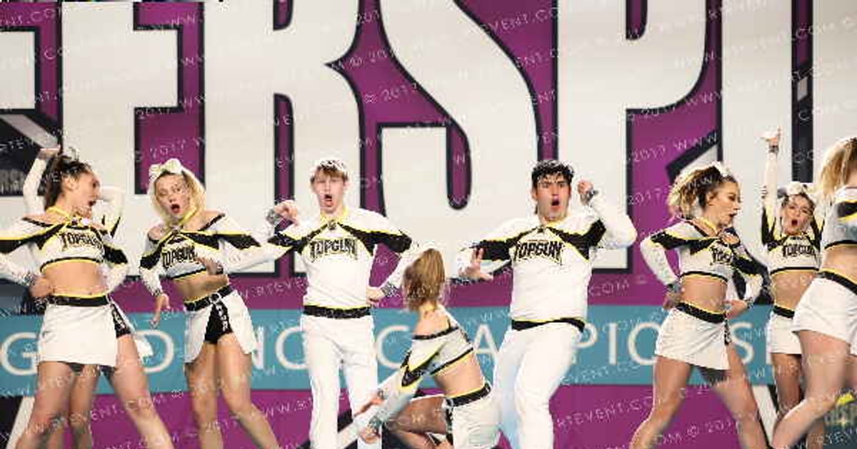 Top Gun All Stars Platinum Jags · CHEERSPORT NATIONALS HALL B4