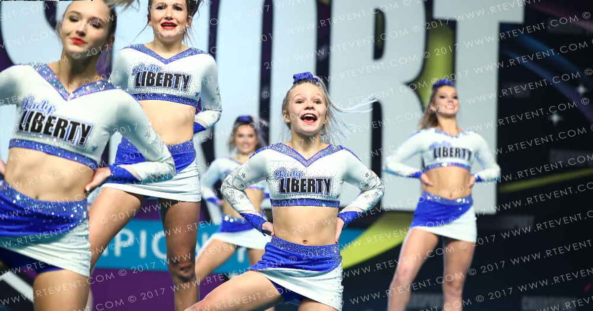 Zone Cheer All-Stars Lady Liberty · CHEERSPORT NATIONALS HALL B2