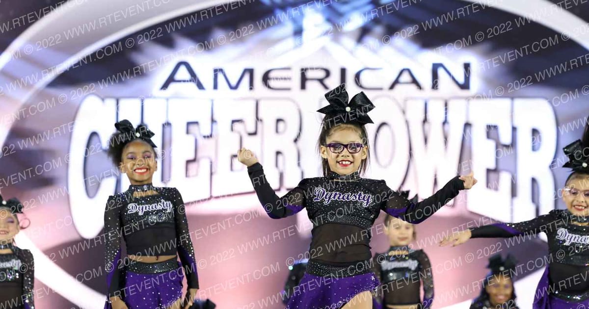 Dynasty Athletics All Stars Majesties · Cheer Power Roseville DIDII