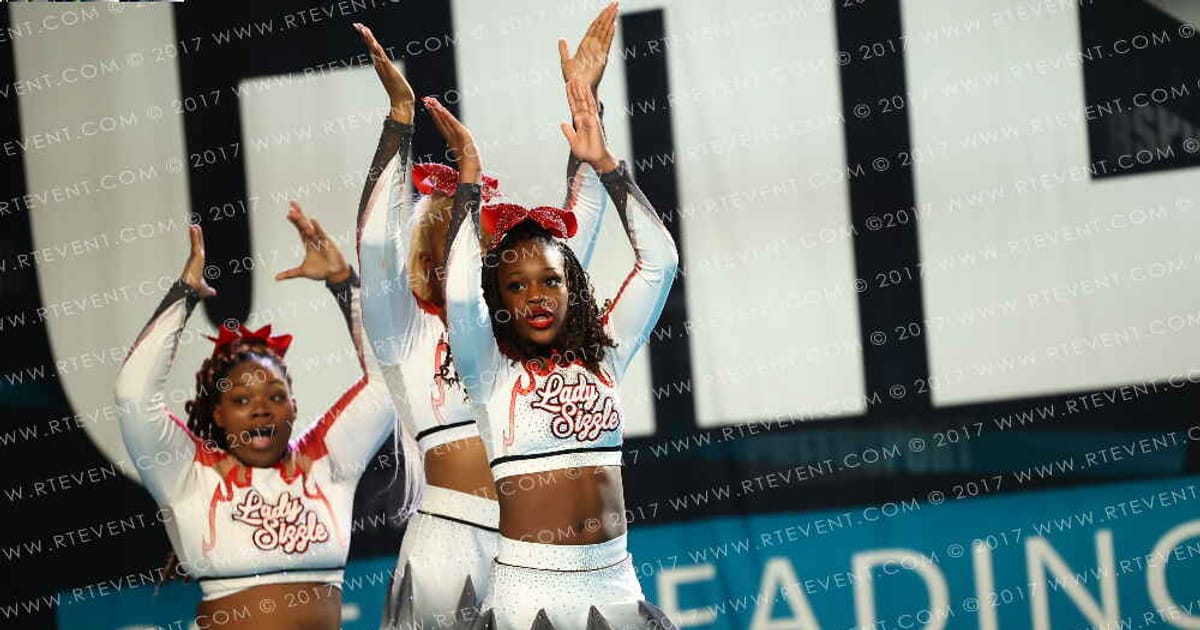 River City Allstars LADY SIZZLE · CHEERSPORT NATIONALS HALL B3