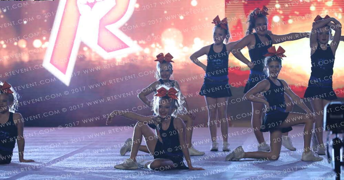 The Cheer Connection TCC Heat · Gold Rush Ft Worth