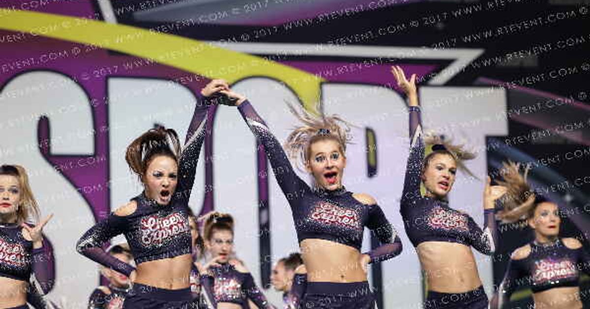 Cheer Express Allstars Senior Heat · CHEERSPORT NATIONALS HALL C2