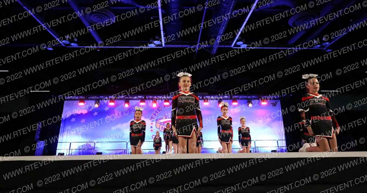 Champion Cheer Athletics Shimmer · The American Northwest Portland Nationals