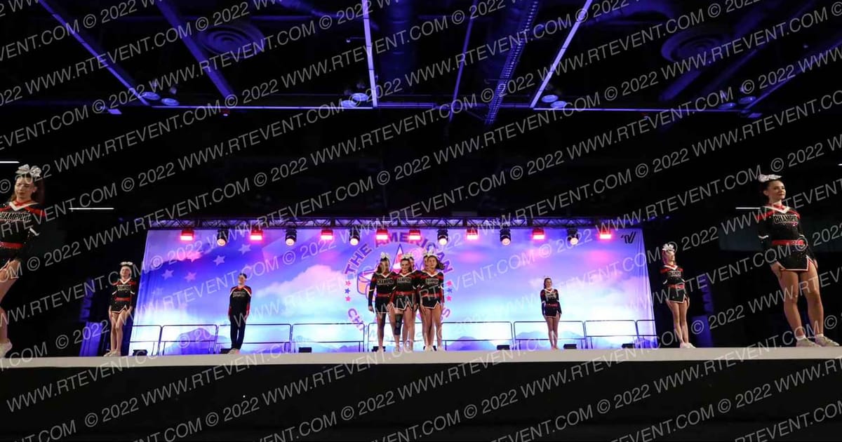Champion Cheer Athletics BURN · The American Northwest Portland Nationals