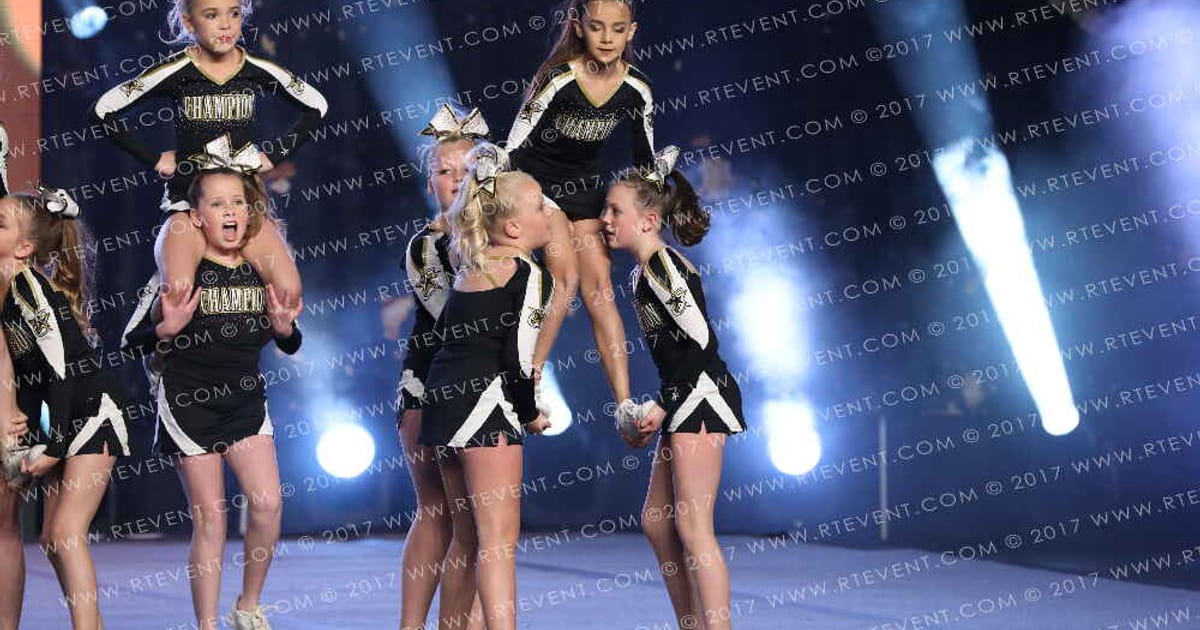 Champion Cheer Scorch · Gold Rush Ft Worth