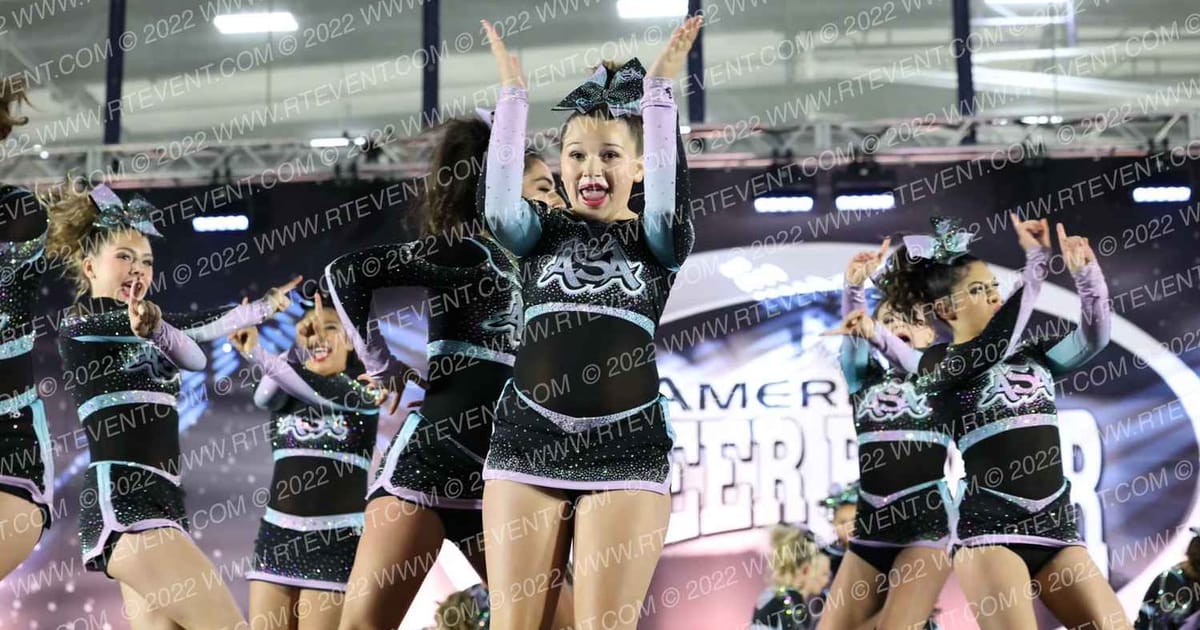 Almaden Spirit Athletics Opal X · Cheer Power Roseville DIDII