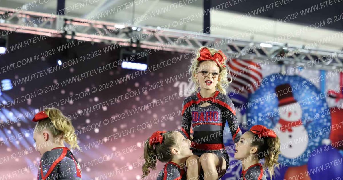 Idaho Cheer Topaz · Cheer Power Roseville DIDII