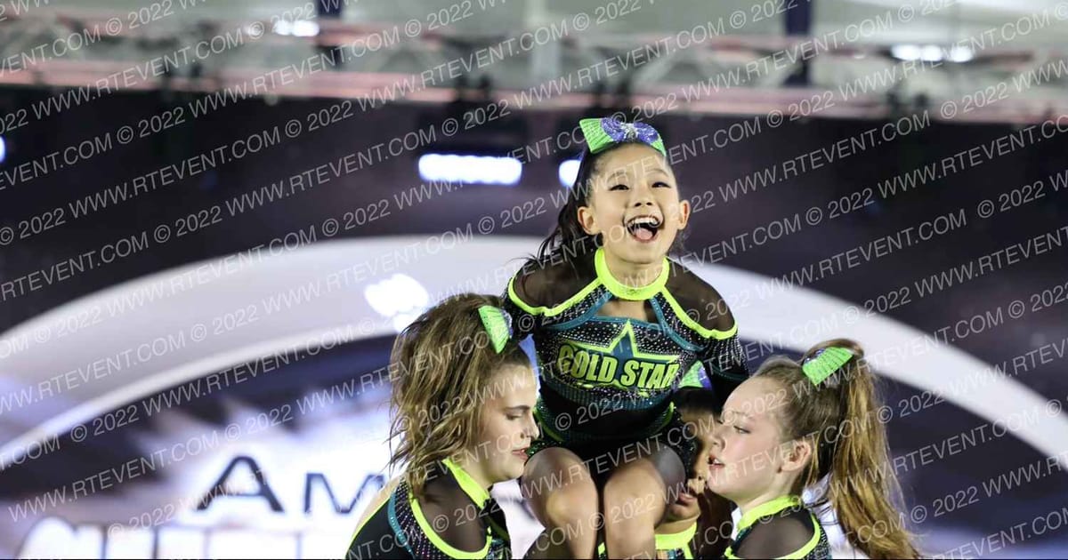 Gold Star Xenon · Cheer Power Roseville DIDII